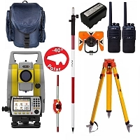 Максимальный комплект 8 в 1 тахеометр GeoMax Zoom 50 2" accXess10 SUPER POLAR -40°