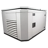 Бензиновый генератор FUBAG BS 8500 A ES DUPLEX в тихом зимнем кожухе 1200 RAL 7035