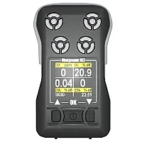 Газоанализатор портативный Микросенс (кислород (O2), монооксид углерода (CO), оксид азота (NO), сероводород (H2S), метан (CH4)) с поверкой