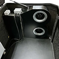 Бензиновый генератор FUBAG BS 6600 A ES в супертихом зимнем кожухе 1400SS RAL 7035