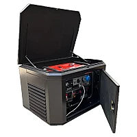 Генератор A-iPower A7000EAX в супертихом зимнем кожухе 1400SS RAL 8019