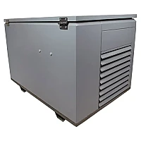 Бензиновый генератор FUBAG BS 8500 A ES DUPLEX в тихом зимнем кожухе 1200 RAL 7024